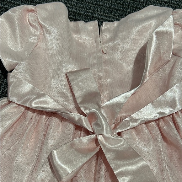 Pink Floral Girls' Dress - Picture 3 of 5